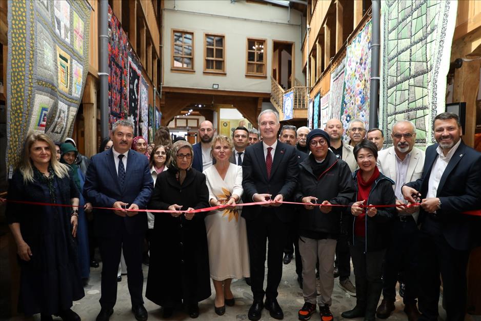 Kırkyama sanatının en güzel örnekleri İnegöl Kent Müzesi’nde görücüye çıktı Kırkyama sanatının en güzel örnekleri İnegöl Kent Müzesi’nde görücüye çıktı