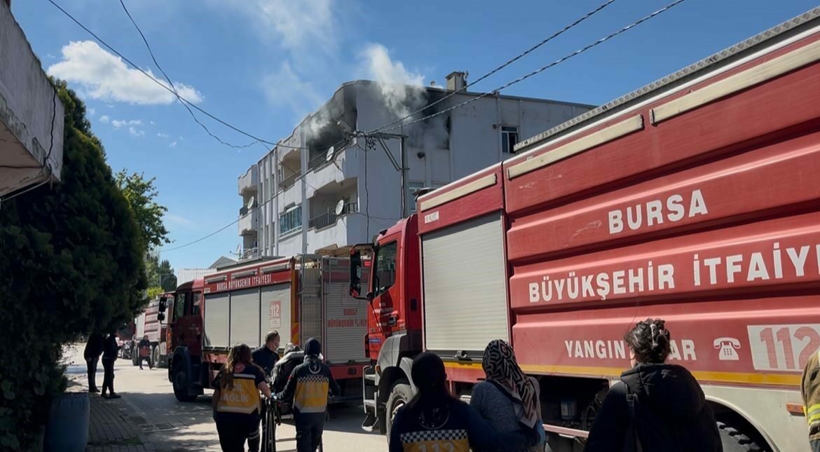 Bursa’da yangında can pazarı