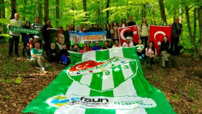 Budost’tan doğada Bursaspor kutlaması