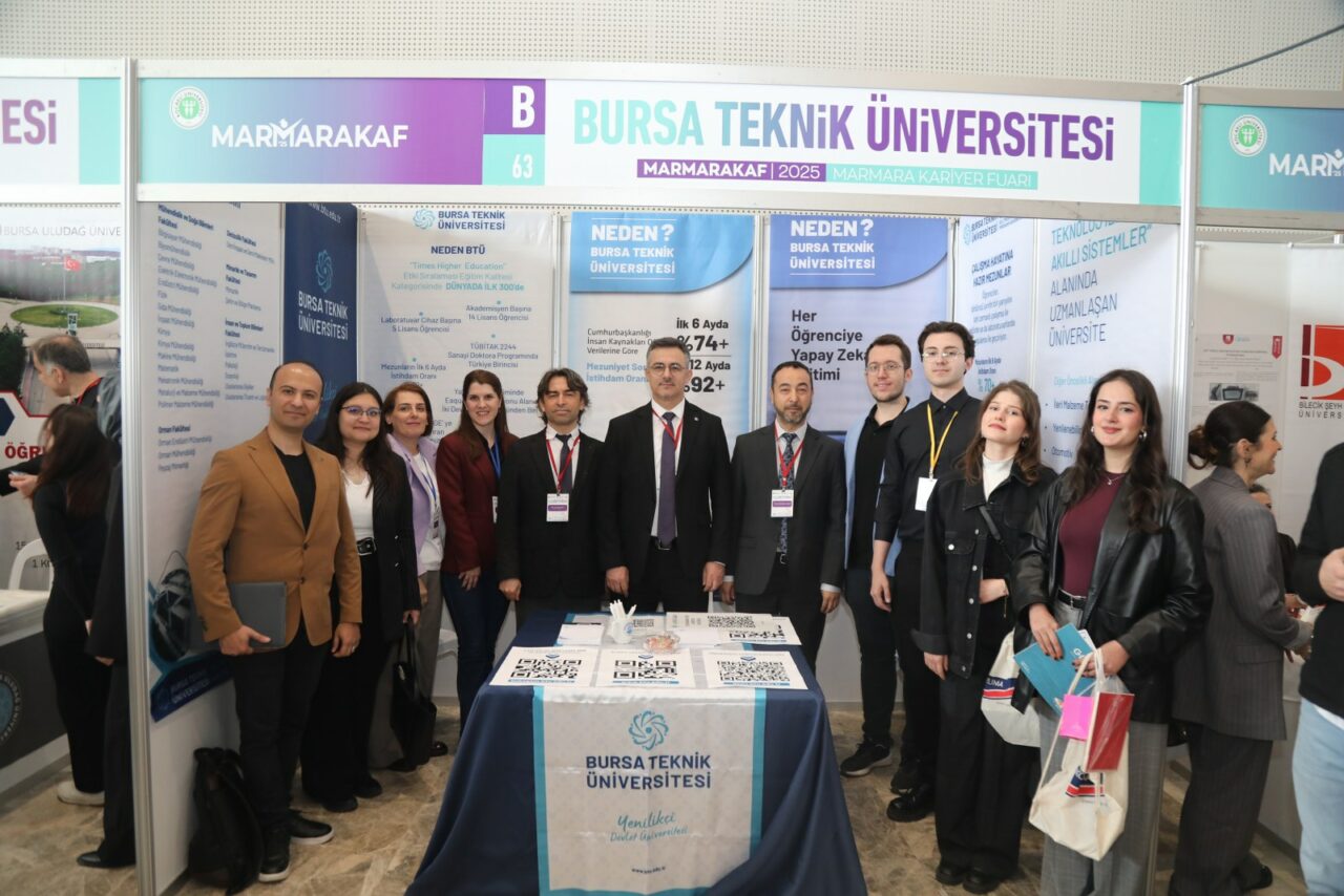 BTÜ Marmara Kariyer Fuarı’nda büyük ilgi gördü