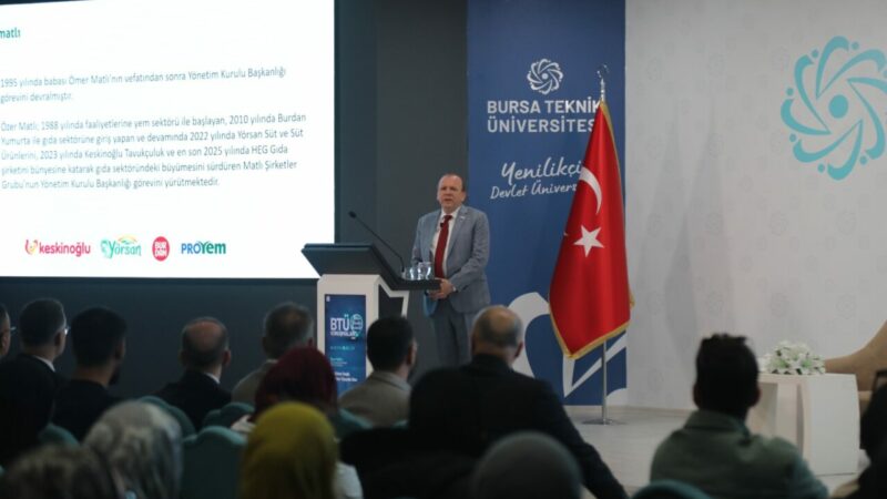 Özer Matlı: Başarı BTÜ’lü öğrencilerle gelecek BTÜ Konuşmaları’nın bu haftaki konuğu Matlı Şirketler Grubu Başkanı Özer