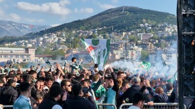 Bursa’da şampiyonluk coşkusu