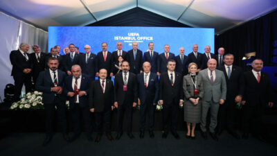 UEFA İstanbul Ofisi açıldı
