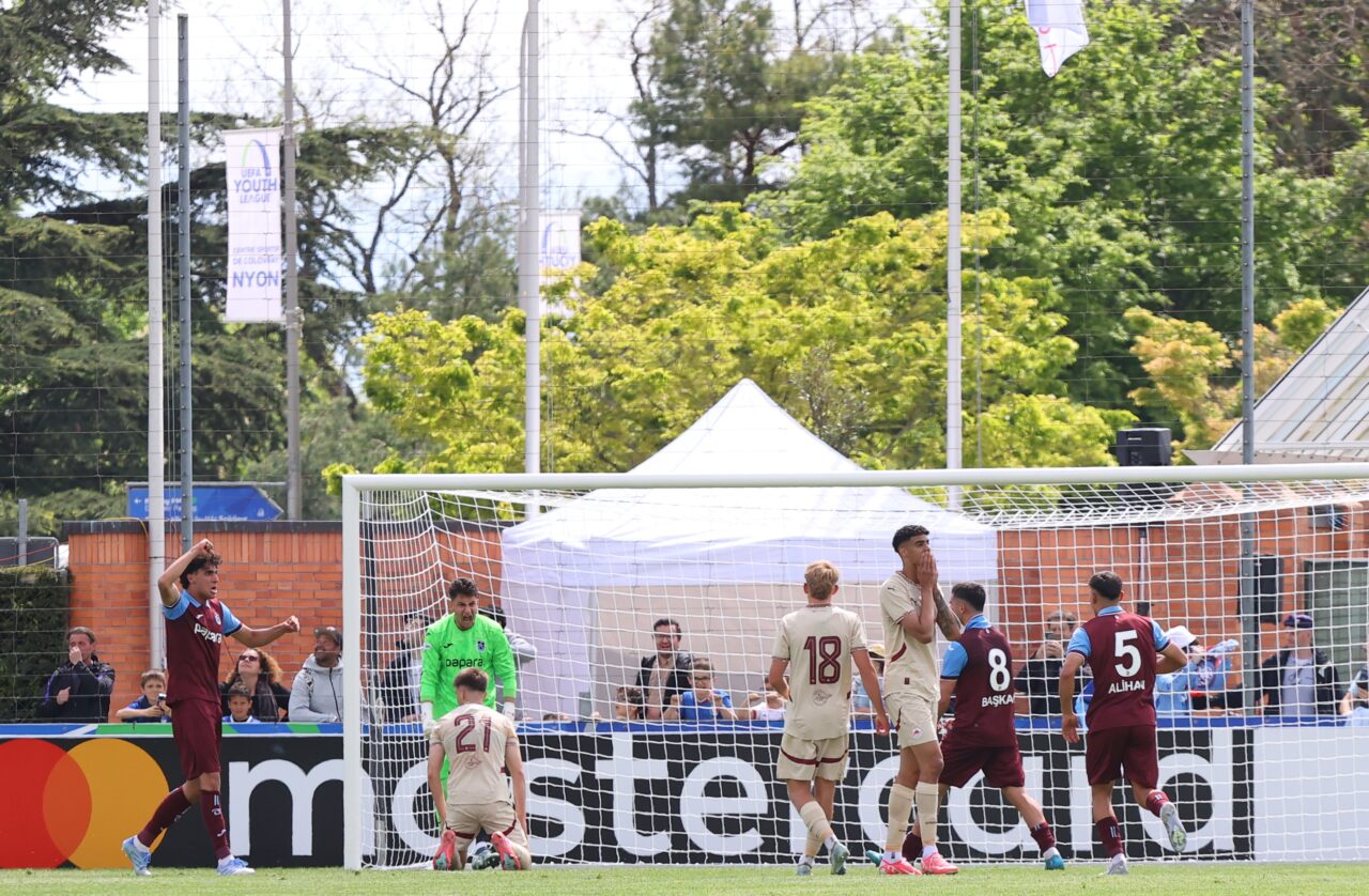 Trabzonspor U19 takımından Avrupa’da tarihi başarı