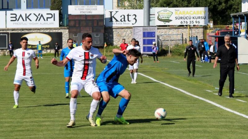 2.Lig’deki Bursa ekibinden play-off yolunda altın gol TFF 2. Lig Kırmızı Grup 31. haftasında Karacabey Belediyespor,