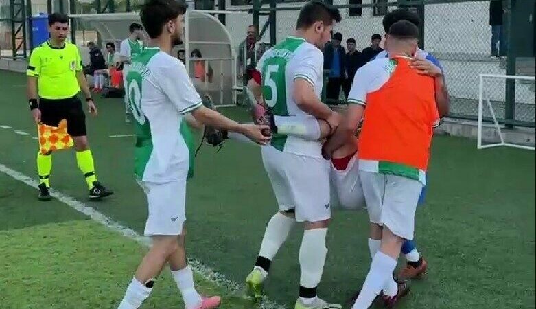 Bursa Amatör maçında skandal Bursa 2. Amatör 3. Grup’ta oynanan Demetevler Gençlikspor-Değirmenlikızık Gençlikspor maçında,