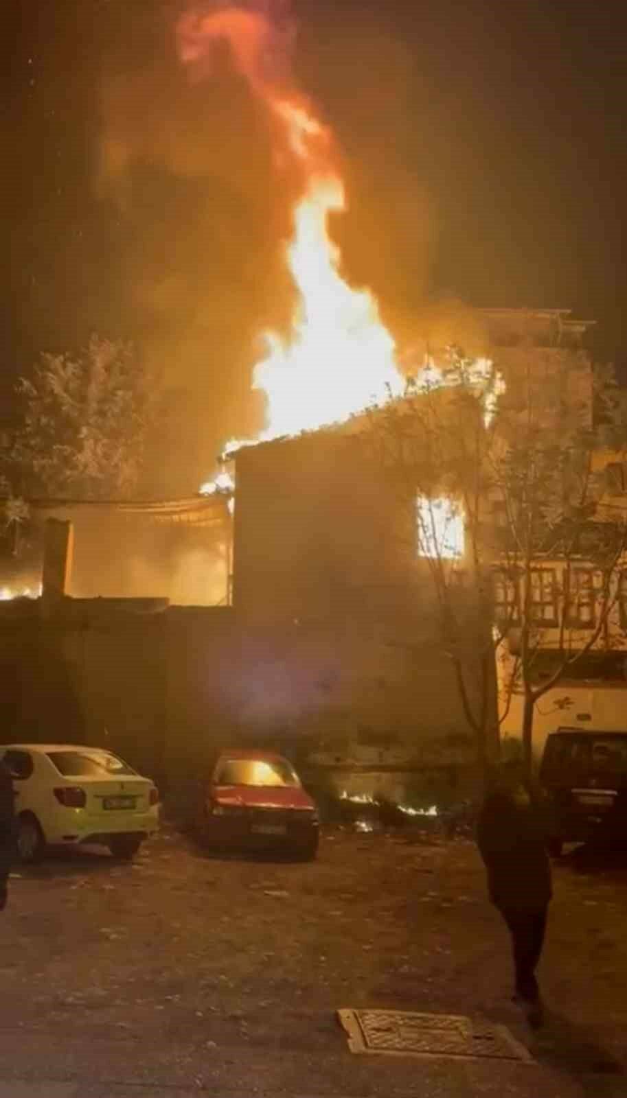 Bursa’da korkutan yangın