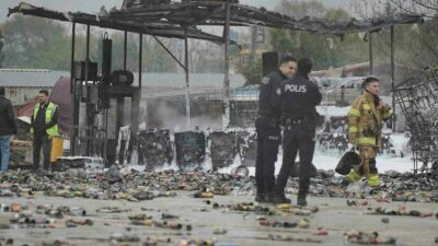 Bursa’da geri dönüşüm tesisinde patlama
