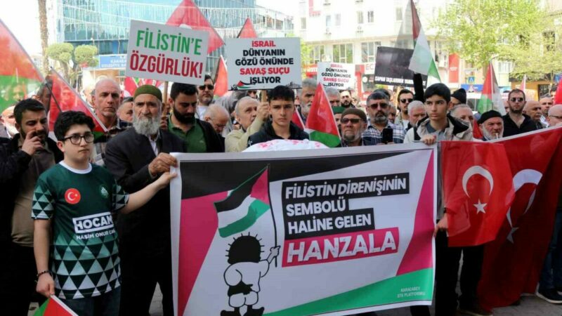 Bursa’da Karacabeyliler haykırdı; Gazze yalnız değildir Terör devleti İsrail’in soykırımına tepki çağrısı Karacabey’de karşılık buldu. ‘Gazze