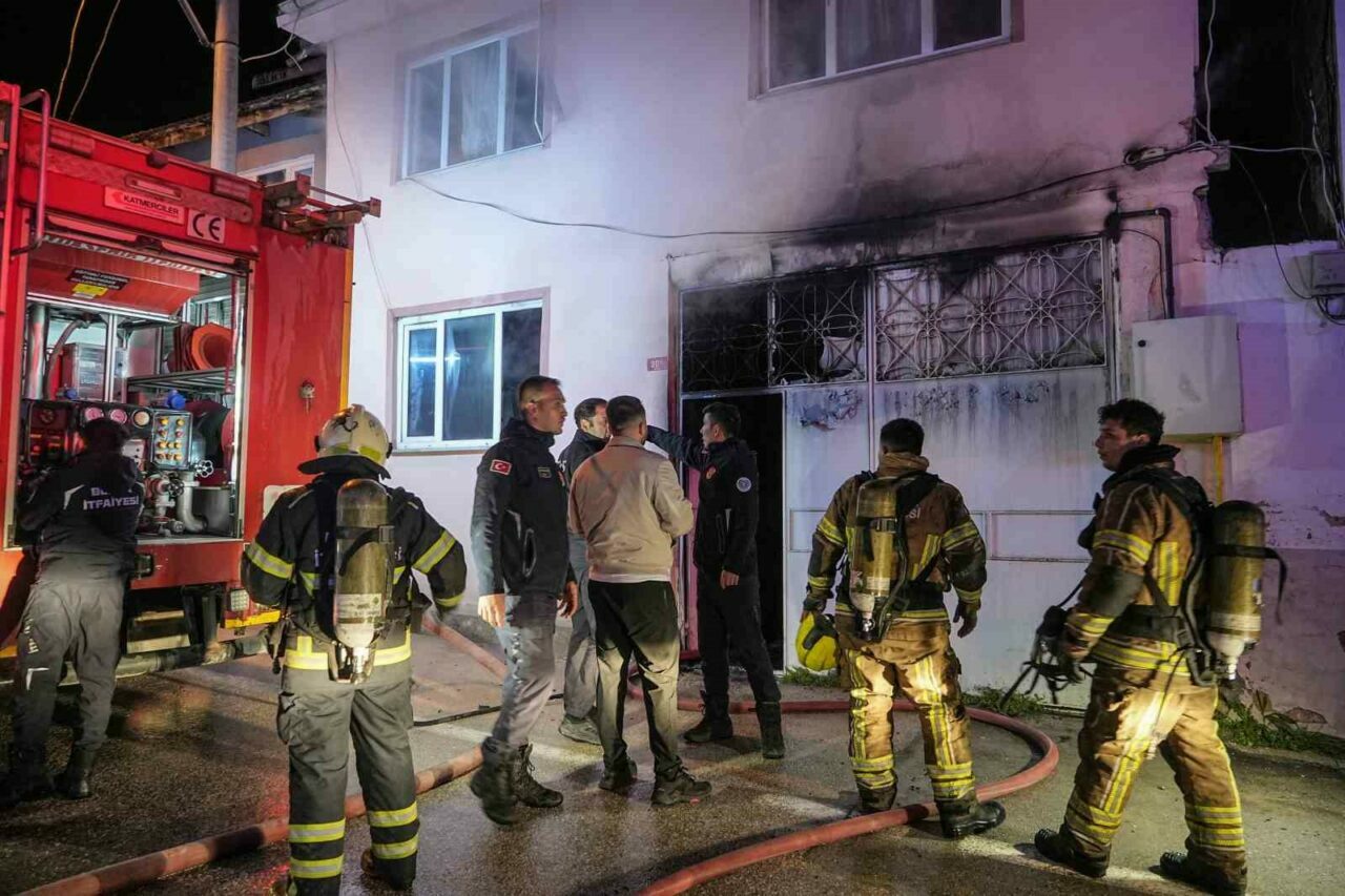 Bursa’da korkutan yangın