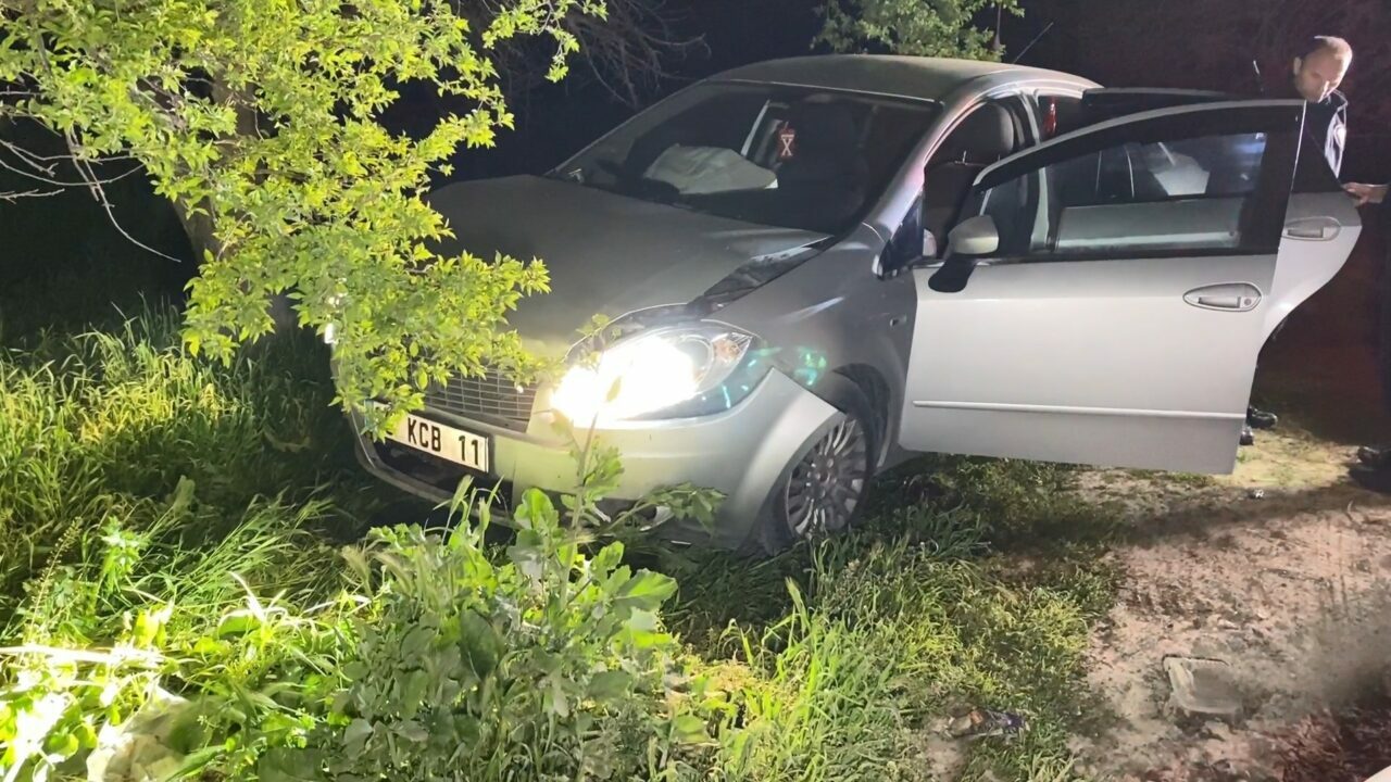 Bursa’da 15 kilometrelik takip! Kaza yapınca yakalandı