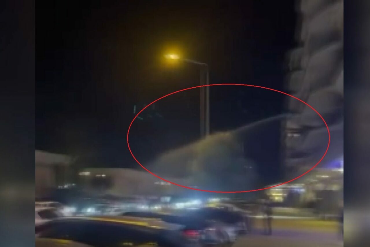 Bursa’da yüksek sese ‘sulu müdahale’