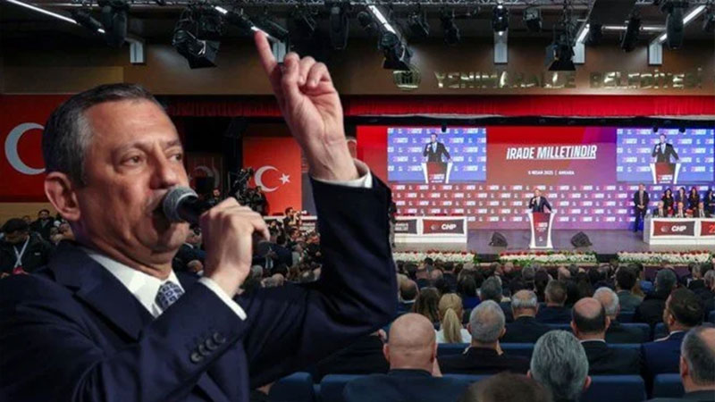 Özgür Özel yeniden CHP Genel Başkanı! Oyların tamamını aldı