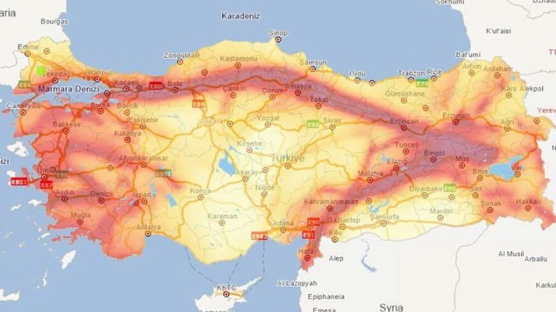 Evimin altından fay hattı geçiyor mu? İşte sorgulama ekranı Evimin altından fay hattı geçiyor mu? İşte sorgulama ekranı