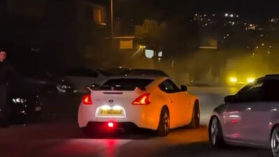 Yer: Bursa… Drift atıp trafiği tehlikeye soktular