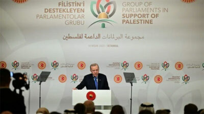 Cumhurbaşkanı Erdoğan: Filistinlileri topraklarından eden planlar yok hükmünde