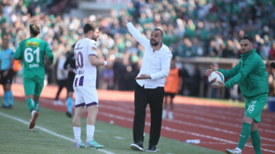 Bursaspor’un hocası Çağlayan’dan sıcağı sıcağına şampiyonluk sözleri