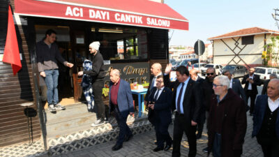 Başkan Aydın, Kayıhan Çarşısı esnafıyla buluştu