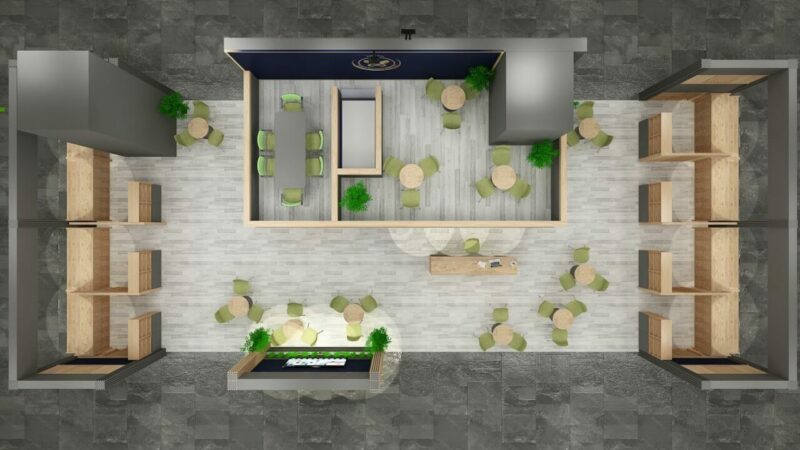 Trias Design, sürdürülebilirlik ve estetiği bir araya getiren fuar stantları