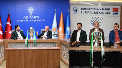 Bursaspor’un şampiyonluk kupası şehir turuna çıktı