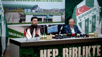 Bursaspor’a Büyükşehir’den dev destek! İlk sponsor Matlı Grup