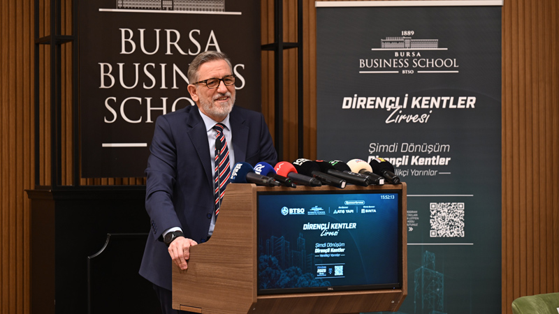 Bursa’da ‘Dirençli Kentler Zirvesi’