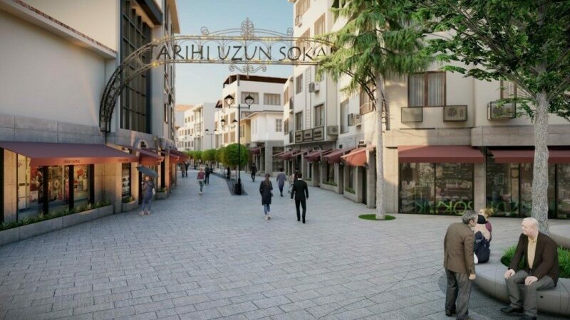 İnegöl Belediyesi, şehir merkezine yeni bir meydan kazandırması sonrası tarihi