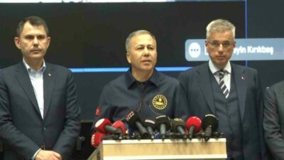 Kaç artçı deprem oldu? Yerlikaya açıkladı