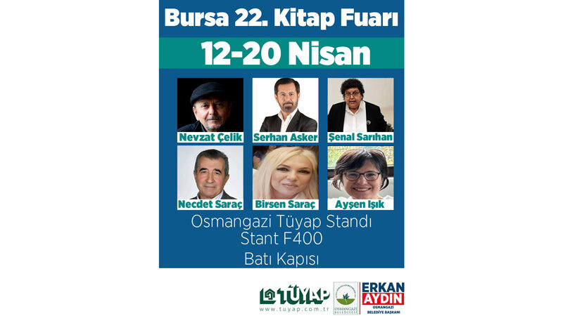 Osmangazi Belediyesi, bu yıl 22’incisi düzenlenecek olan Bursa Kitap Fuarı’nda