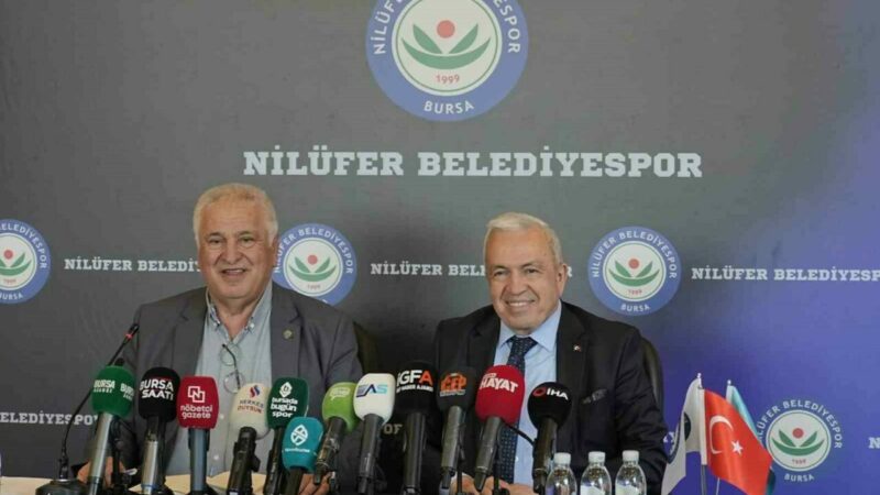 Türkiye’nin en iyi voleybol alt yapısı Bursa’da! Nilüfer Belediye Başkanı Şadi Özdemir ve Nilüfer Belediyespor Başkanı Muharrem