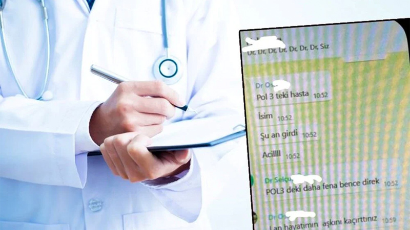 Kadın hastalar hakkında iğrenç yazışma: İki doktor serbest bırakıldı