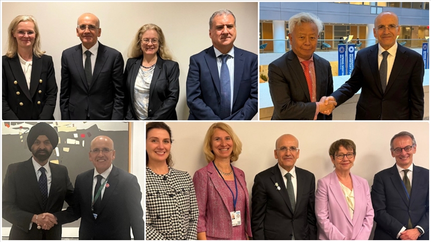 Bakan Şimşek, uluslararası finansman kuruluşlarının temsilcileriyle yaptığı görüşmeleri değerlendirdi