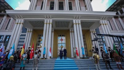 Endonezya Cumhurbaşkanı, Türkiye’de! Resmi törenle karşılandı