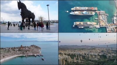 Turizm geliri yılın ilk çeyreğinde yıllık bazda yüzde 5,6 arttı