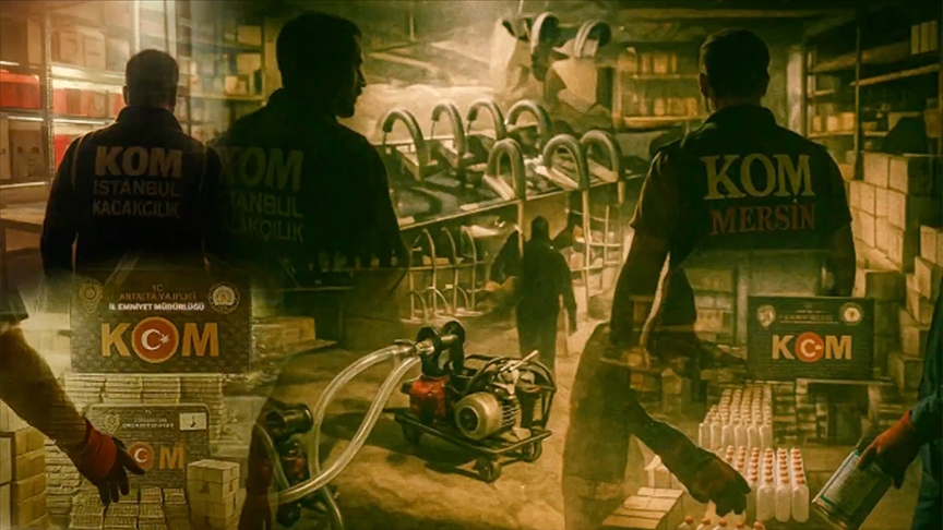 81 ilde sahte içki operasyonu: 137 şüpheli yakalandı