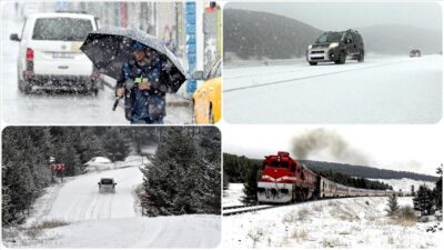 Nisanda kar sürprizi