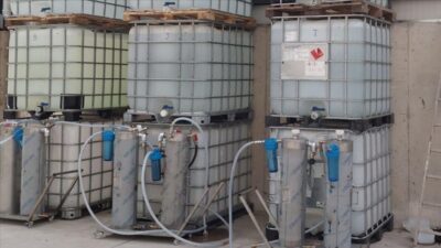 12 ton etil alkol ele geçirildi! 9 gözaltı