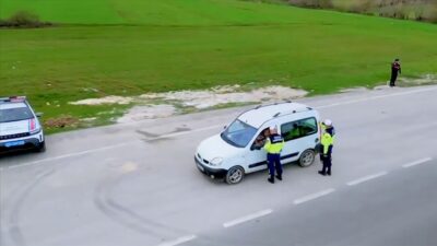 Emniyet kemeri takmayan binlerce sürücüye işlem