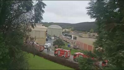 Arıtma tesisinde patlama