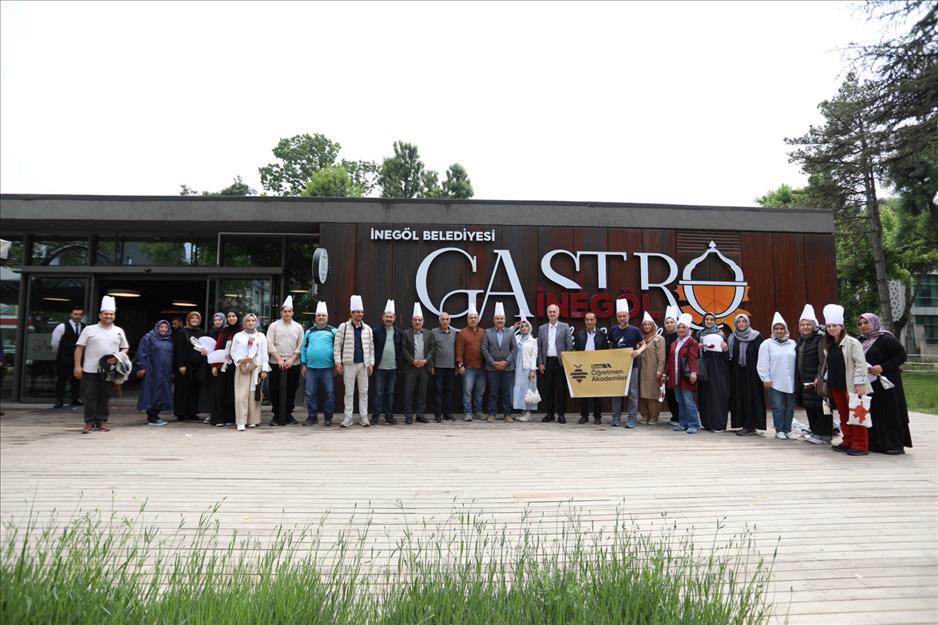 Bursa Öğretmen Akademileri, Gastro İnegöl mutfağına misafir oldu Bursa Öğretmen Akademileri, Gastro İnegöl mutfağına misafir oldu