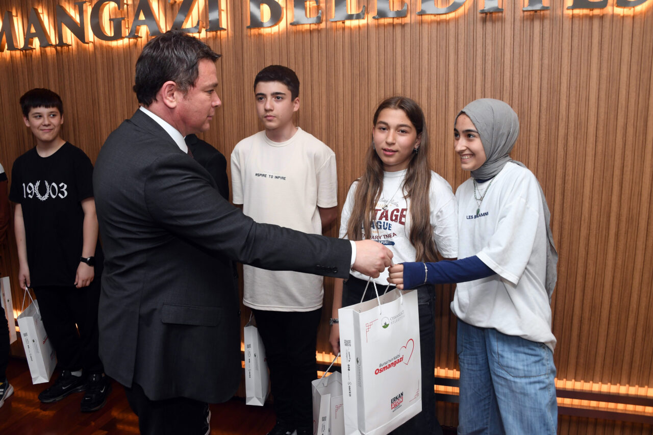 Başkan Aydın, LGS’ye hazırlanan öğrencileri ağırladı