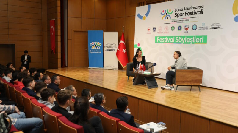 Bursa Büyükşehir Belediyesi tarafından düzenlenen Bursa Uluslararası Spor Festivali kapsamında