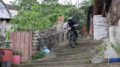 Bursa’da adrenalin dolu yarış