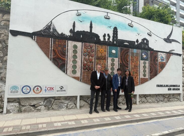 Türkiye’nin ilk ve en özel seramik duvarı Bursa’da