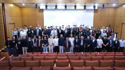 Ünlü tasarımcı Erbakan Malkoç Mudanya Üniversitesi’nde tecrübelerini paylaştı