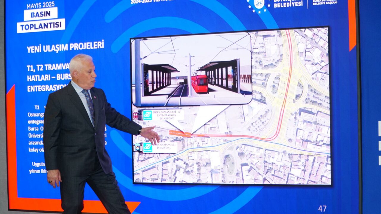 Bursa’da yeni metro hatları geliyor! Bursa’da yeni metro hatları geliyor!