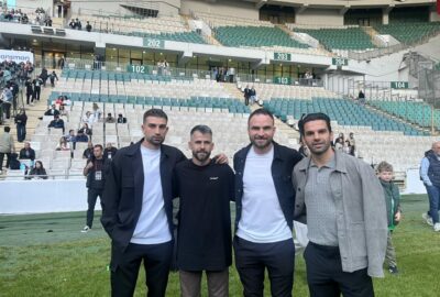 Bursaspor’un dev organizasyonunda futbolcular yerini aldı