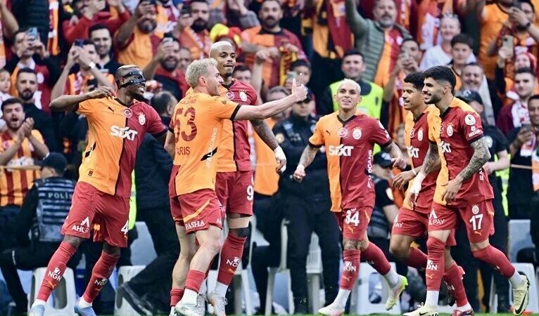 Kayserispor'u mağlup eden Galatasaray bitime iki hafta kalan üst üste