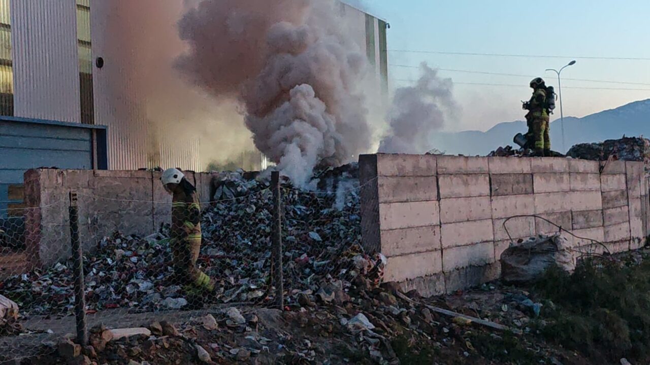Bursa’da korkutan yangın