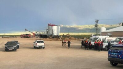 Asfalt üretim tesisinde patlama: 1 işçi öldü, 1 işçi yaralandı